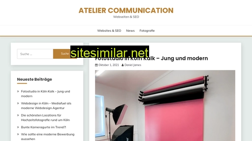 Atelier-communication similar sites