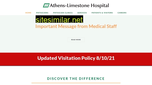athenslimestonehospital.com alternative sites