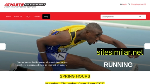 athleteracenumbers.com alternative sites
