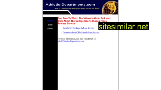 Athletic-departments similar sites