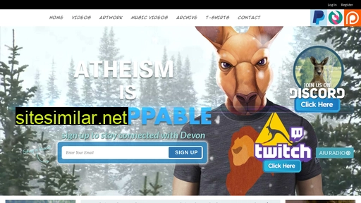 atheismisunstoppable.com alternative sites