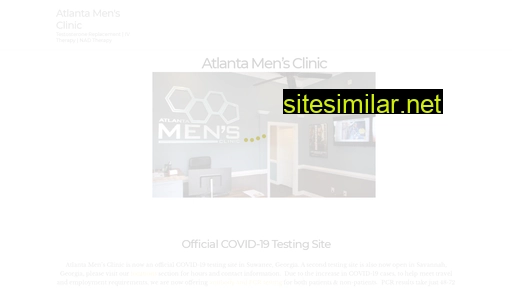 Atlantamensclinic similar sites