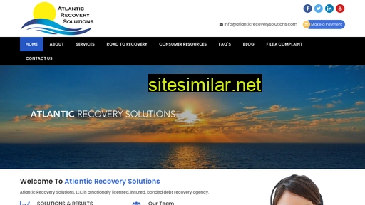 atlanticrecoverysolutions.com alternative sites