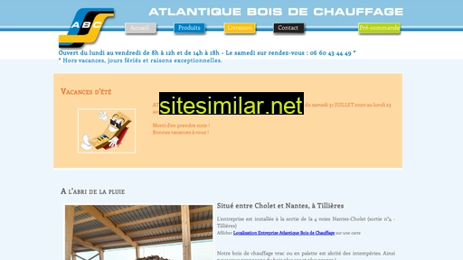 atlantiqueboischauffage.com alternative sites