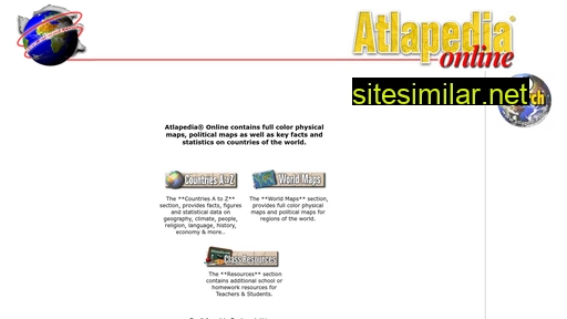atlapedia.com alternative sites