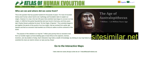 atlasofhumanevolution.com alternative sites