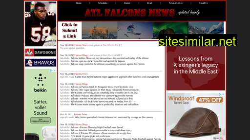 atlfalconsnews.com alternative sites