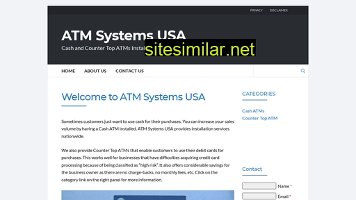 atmsystemsusa.com alternative sites