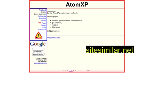 Atomxp similar sites