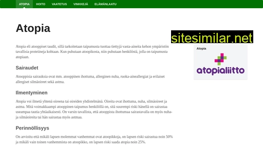 atopialiitto.com alternative sites