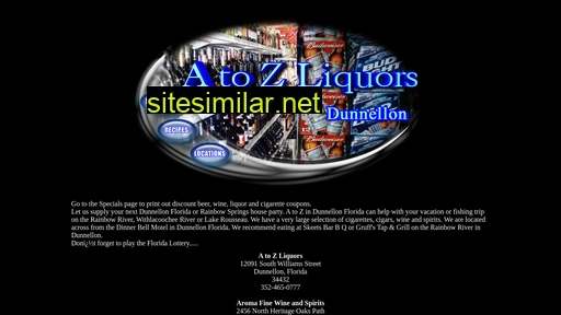 atozliquors.com alternative sites