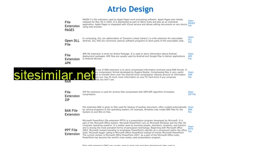 Atriodesign similar sites