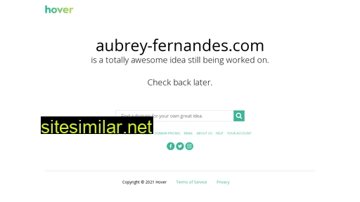 aubrey-fernandes.com alternative sites