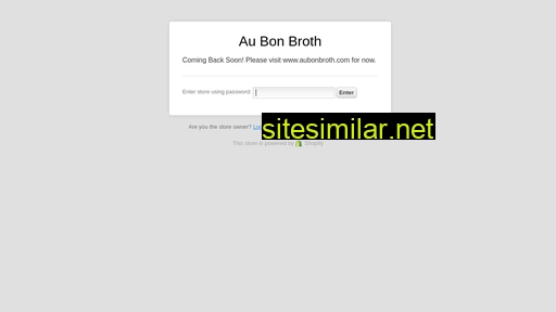 aubonbrothbonebroth.com alternative sites