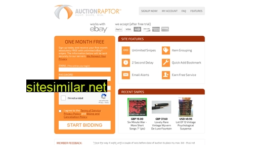 auctionraptor.com alternative sites