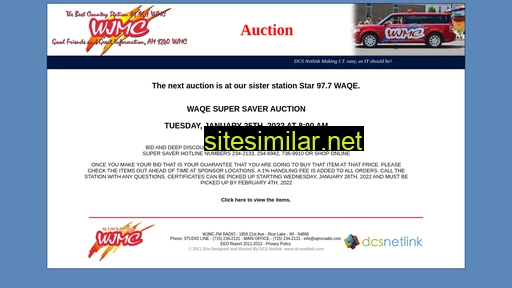 auction.wjmcradio.com alternative sites
