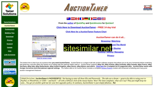 auctiontamer.com alternative sites
