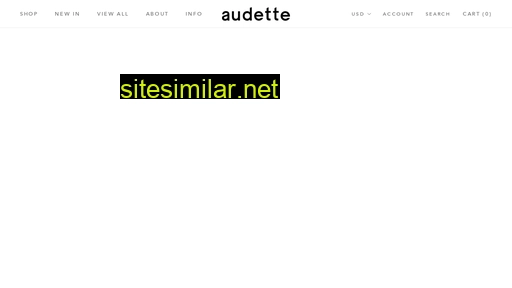 Audette-shop similar sites