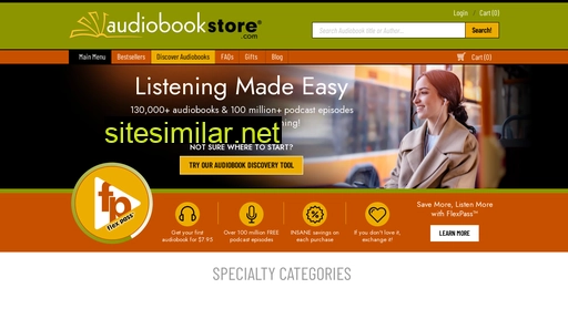audiobookstore.com alternative sites
