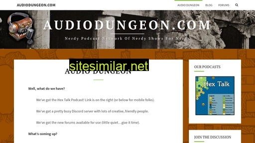 Audiodungeon similar sites