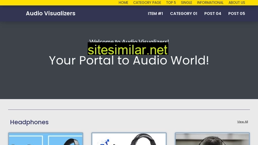 audiovisualizers.com alternative sites