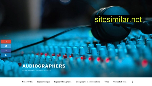 Audiographers similar sites