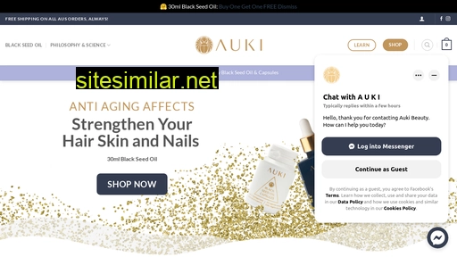 aukibeauty.com alternative sites