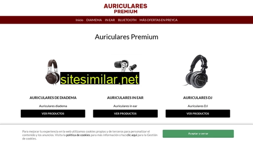 auricularespremium.com alternative sites
