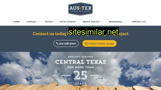 austexfenceanddeck.com alternative sites