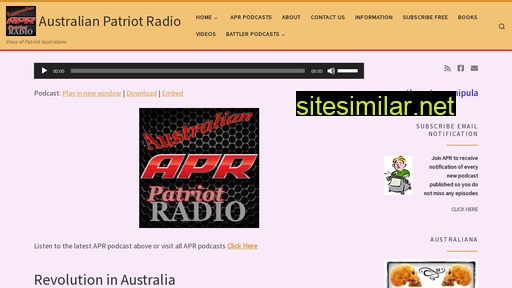 australianpatriotradio.com alternative sites