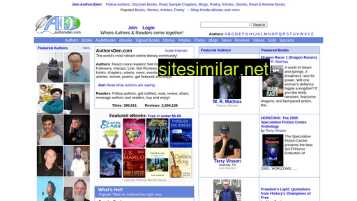 authorsden.com alternative sites