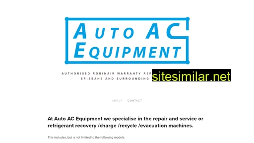 Autoacequipment similar sites