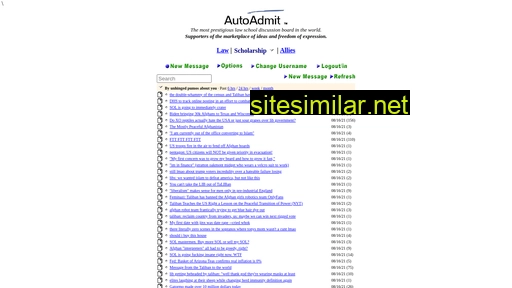 autoadmit.com alternative sites