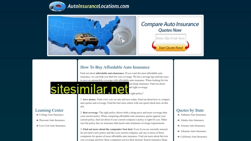 autoinsurancelocations.com alternative sites