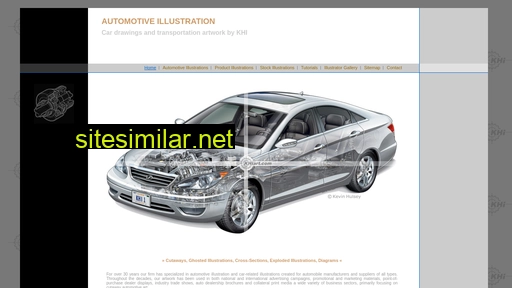 Automotiveillustrations similar sites