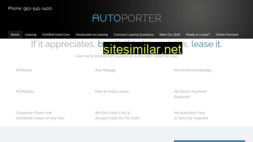 autoporter.com alternative sites