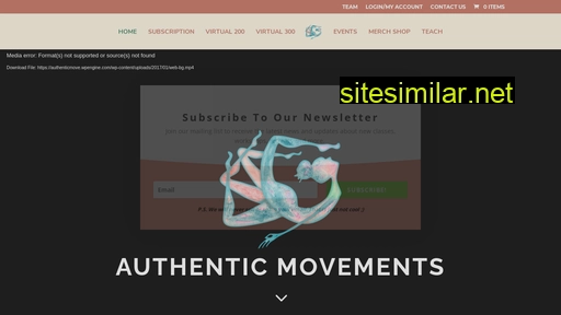 authenticmovements.com alternative sites