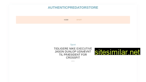authenticpredatorstore.com alternative sites