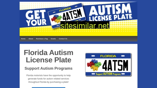 autismlicenseplate.com alternative sites