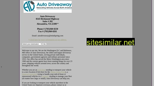 autodriveawaydc.com alternative sites
