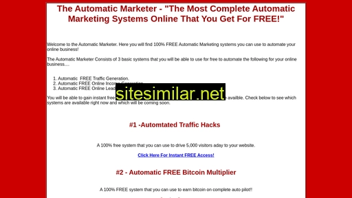 automatic-marketer.com alternative sites