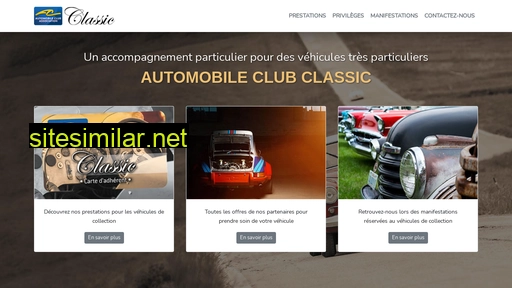 automobileclubclassic.com alternative sites