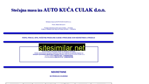 auto-kuca-culak.com alternative sites