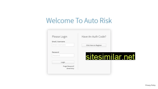 Auto-risk similar sites