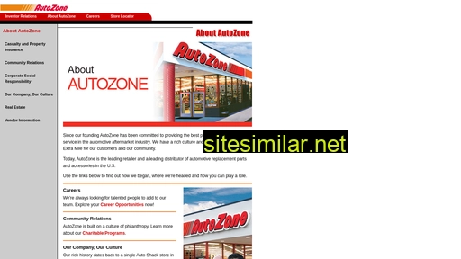 autozone.com alternative sites