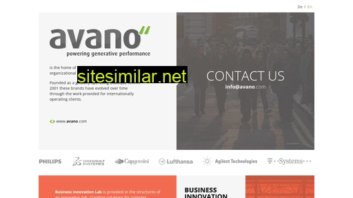 Avano similar sites