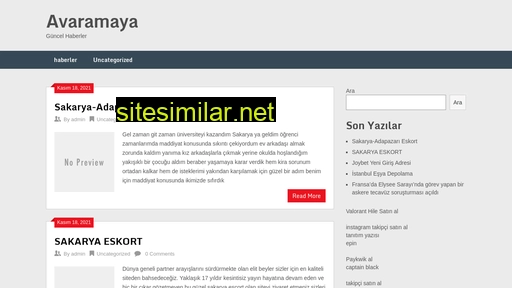 avaramaya.com alternative sites
