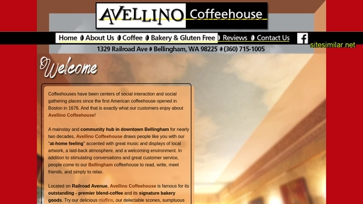 Avellinocoffeehouse similar sites
