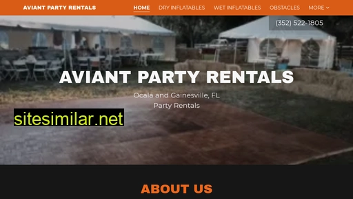 aviantpartyrentals.com alternative sites