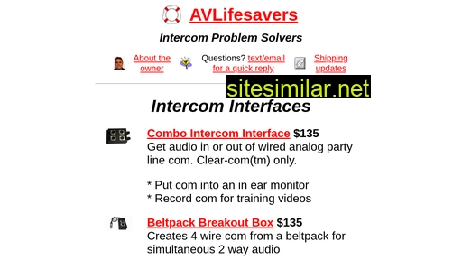 avlifesavers.com alternative sites